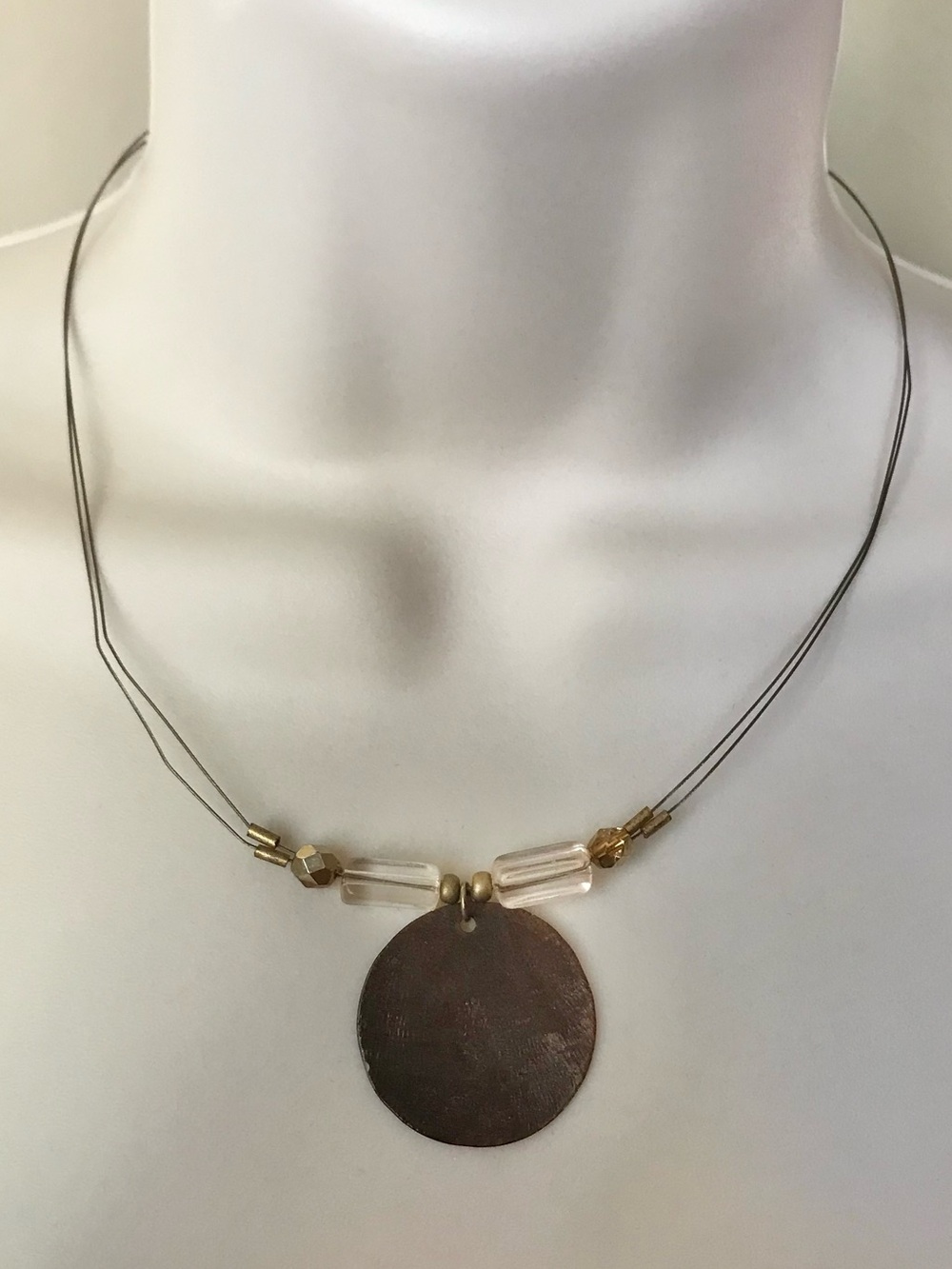 Circle Pendant Necklace
